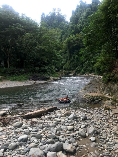 Jungle trekking
